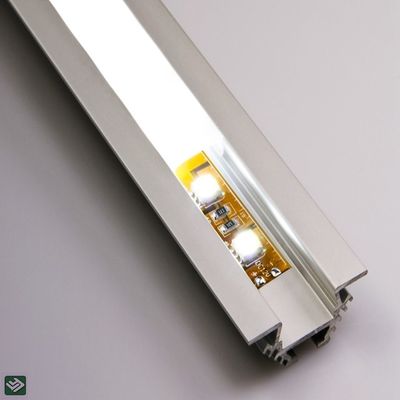 U Stil LED Kanallı Toz Boya Alüminyum Ekstrüzyon Profilleri